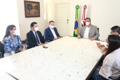 Rigo Teles e Flávio Dino assinam ordem de serviço para reforma e adequação do hospital regional de Barra do Corda