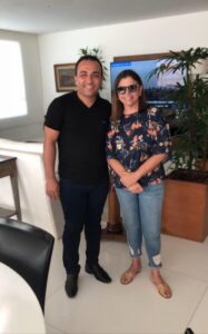 Roseana Sarney presta homenagem ao Blog Minuto Barra pelos 5 anos de atuação na imprensa do Maranhão