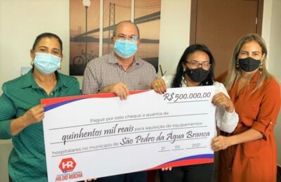 São Pedro da Água Branca vai adquirir equipamentos hospitalares comprados com emenda de Hildo Rocha