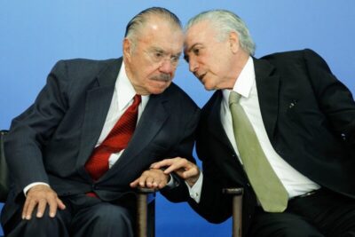 Temer e Sarney discutem articulação de chapa para eleição de 2026