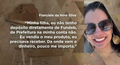 Reportagem do Fantástico mostra desvio de R$ 13 milhões da Educação em São Benedito do Rio Preto