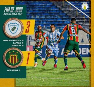 Sampaio perde para o Londrina e chega ao sétimo jogo sem vitória no Brasileirão