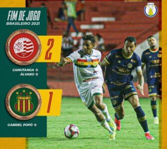 Sampaio é derrotado pelo Náutico e perde sequência no Brasileirão