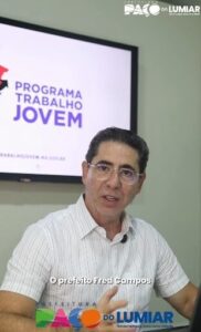 Paço do Lumiar: Secretário anuncia programa que dá descontos a empresários e garante emprego pra jovens; VÍDEO