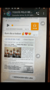 Secretário de educação de Barra do Corda compartilha notícia falsa para prejudicar Rigo Teles, pré-candidato a prefeito