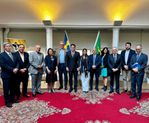 Em busca de novos investimentos para o Maranhão, vice-governador Felipe Camarão representa o estado em missão institucional na Suécia…