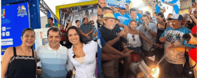 Dr. Hilton Gonçalo participa da Festa do Trabalhador em Bacabeira e Santa Rita ao lado do deputado Ariston…