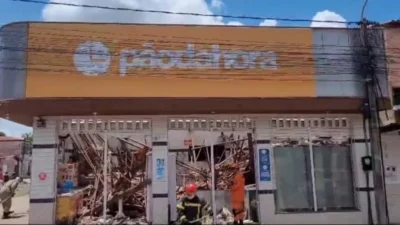 Teto da panificadora Pão da Hora desaba e deixa feridos em Timon