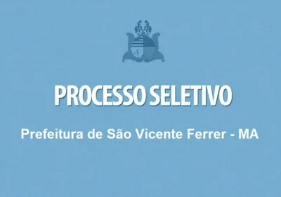 Prefeito em exercício convoca aprovados em seletivo da prefeitura de São Vicente Ferrer
