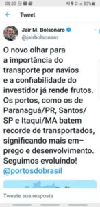 Bolsonaro confirma avaliação do Dr. Pêta sobre crescimento do Brasil e Maranhão juntos