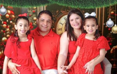 A mensagem de final de ano do empresário Tiago Bezerra e família