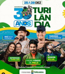 Turilândia se prepara para um evento memorável em comemoração aos 30 anos de emancipação