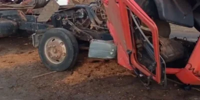 Grave acidente entre três veículos deixa motorista ferido na BR-226, em Grajaú