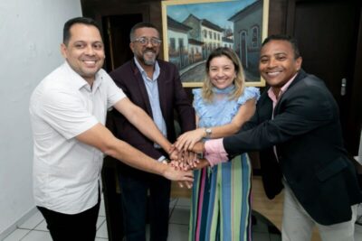 Udes Filho discute integração de comunicação institucional com colegas de São Luís, Paço do Lumiar e São José de Ribamar