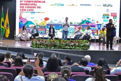 Prefeito Eduardo Braide abre conferência que debate futuro de São Luís durante 6ª Conferência Municipal da Cidade