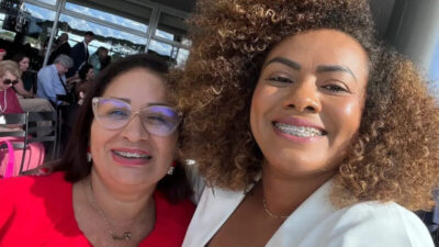 Tietada, Paula Azevedo se destaca na posse de Lula