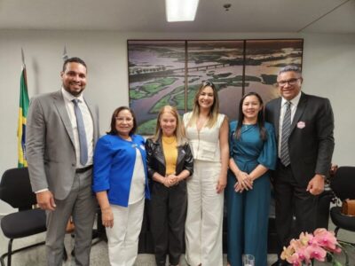 Paula Azevedo busca investimentos para Paço do Lumiar em Brasília