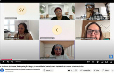 SES promove webinário sobre política de saúde da população negra