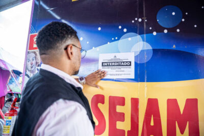 Circo instalado em shopping de Ribamar é interditado