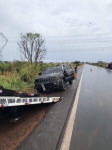 URGENTE!! Médico Jerônimo Ferry sofre acidente na Br-226 e veículo tem perda total