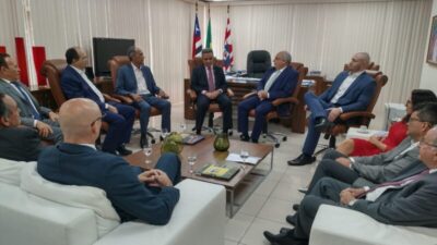 TCE maranhense recebe visita do conselheiro Edilson Silva, presidente da Atricon