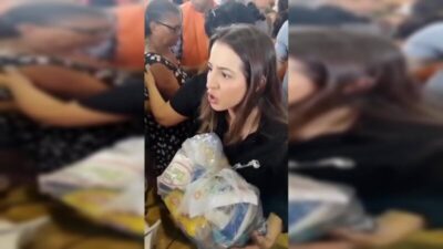 Deputada constrange moradora de Caxias durante ação solidária da prefeitura