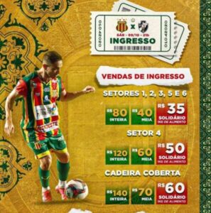 Sampaio x Vasco: ingressos à venda