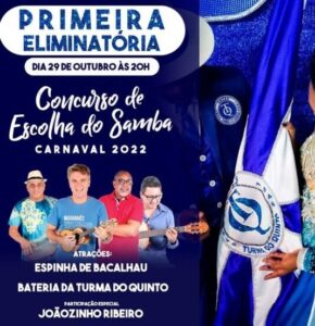 Turma do Quinto inicia eliminatória de samba-enredo para o Carnaval 2022 nesta sexta (29)