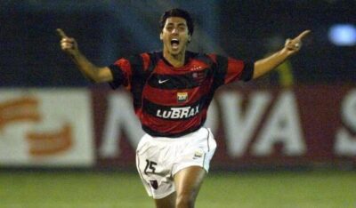 Comentarista ex-Flamengo em evento em São Luís