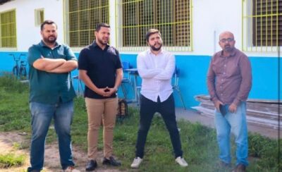 Escola Felipe Condurú foi reformada após luta do vereador Octávio Soeiro