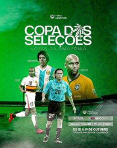 Craques mundiais realizam partida no Estádio Castelão