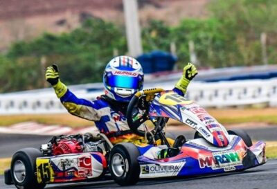 Maranhense Matias Dominguez é vice-campeão brasileiro de Kart
