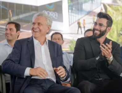 Caiado diz que lançará chapa com Gusttavo Lima à Presidência: ‘Andaremos juntos’