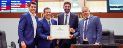 Alema concede Título de Cidadão Maranhense ao farmacêutico Luiz Fernando Ramos Ferreira