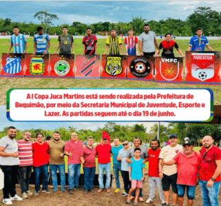 Prefeito Zé Martins prestigia abertura da I Copa Juca Martins em Bequimão
