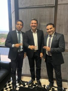 Em Brasília, prefeito Paraíba reúne-se com Josimar Maranhãozinho e Detinha