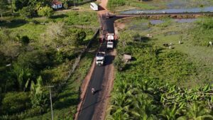 Moradores celebram chegada do asfalto ao Mojó: “O Zé Martins está trabalhando para todo mundo”