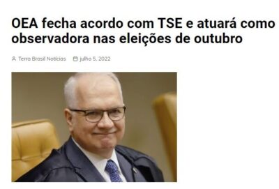 STF pretende fazer uma intervenção internacional?