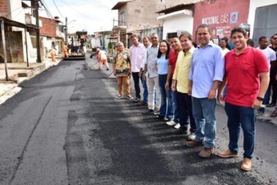 Osmar Filho celebra obras de asfaltamento na capital: ” São Luís vive um novo momento”