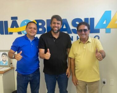 Josinaldo Moraes se reúne com Pedro Lucas Fernandes para tratar de filiação ao União Brasil