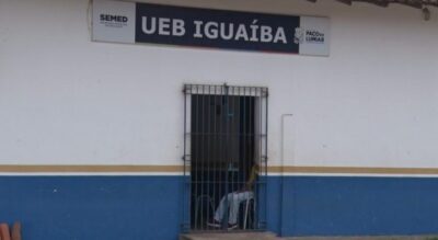 Escola alagada deixa cerca de 300 alunos sem aulas no Iguaíba