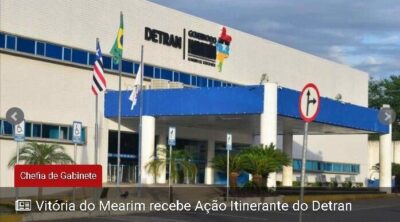 Vitória do Mearim recebe Ação Itinerante do Detran