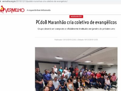 Eleições 2020: Comunistas querem ser donos dos gays e dos fiéis da igreja?