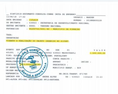 Em vídeo, Luciano Genésio reconhece empenho de Roberto Rocha por Feira Municipal de Pinheiro