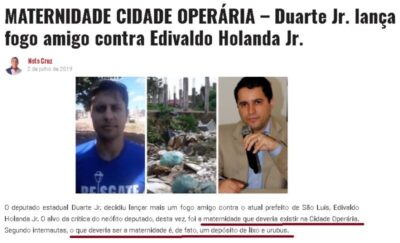 Bomba: São Luís completa 407 anos como cidade destruída pela corrupção?