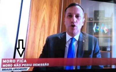 Pode isso? “Segundo fontes de Brasília, Moro pediu demissão” sem dar nenhuma declaração à imprensa. Outra fakenews baseada em fuxico de comunistas…