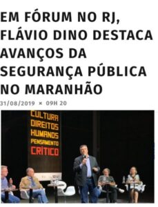 Há um fosso entre aquilo que Flávio Dino diz e aquilo que pratica…
