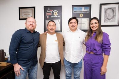 ELEIÇÕES 2024: Senadora Ana Paula e Deputado Othelino Neto fecham apoio a André da Ralpnet em Pinheiro