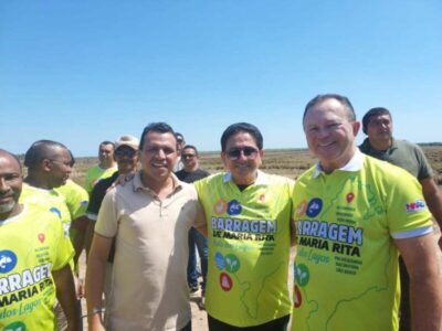 Deputado Hemeterio participa de assinatura de ordem de serviço da Barragem Maria Rita