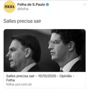 Jornalismo militante: Sem dinheiro do governo, Lulo-comunistas da Folha continuam em campanha contra governo…